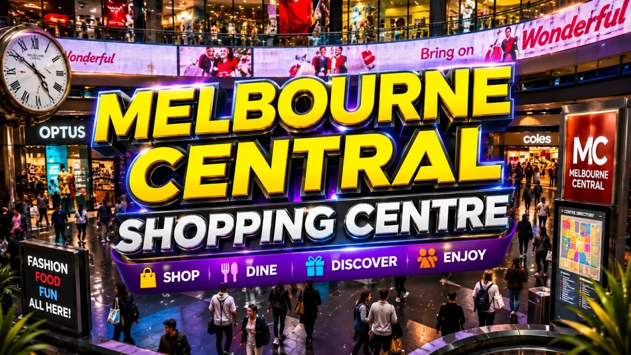 MELBOURNE CENTRAL SHOPPING CENTRE #melbournecentral #shopping 
