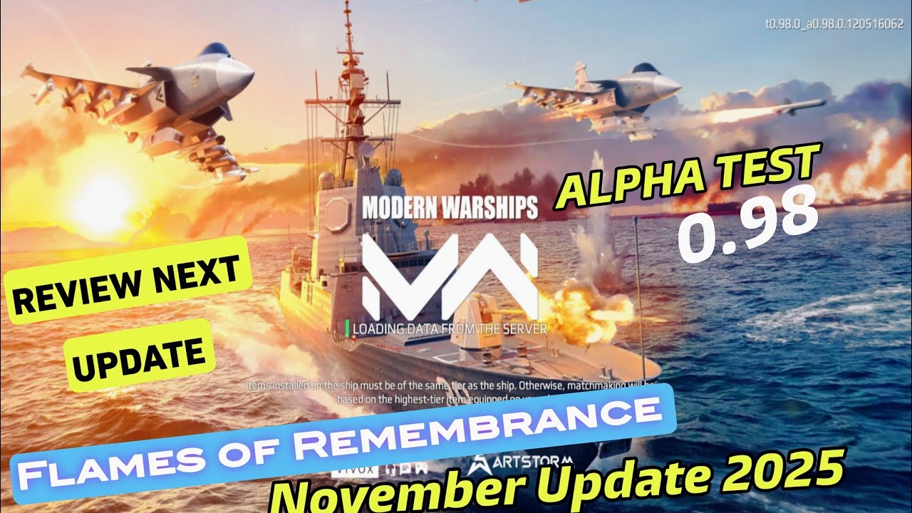 Modern Warships New Update November 2025 | Modern Warships Alpha Update 0.98 Review 🔥
