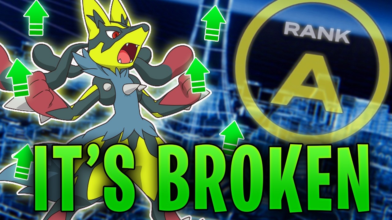 МЕГАЛукарио СЛОМАН... Рейтинговые битвы Pokemon Legends ZA