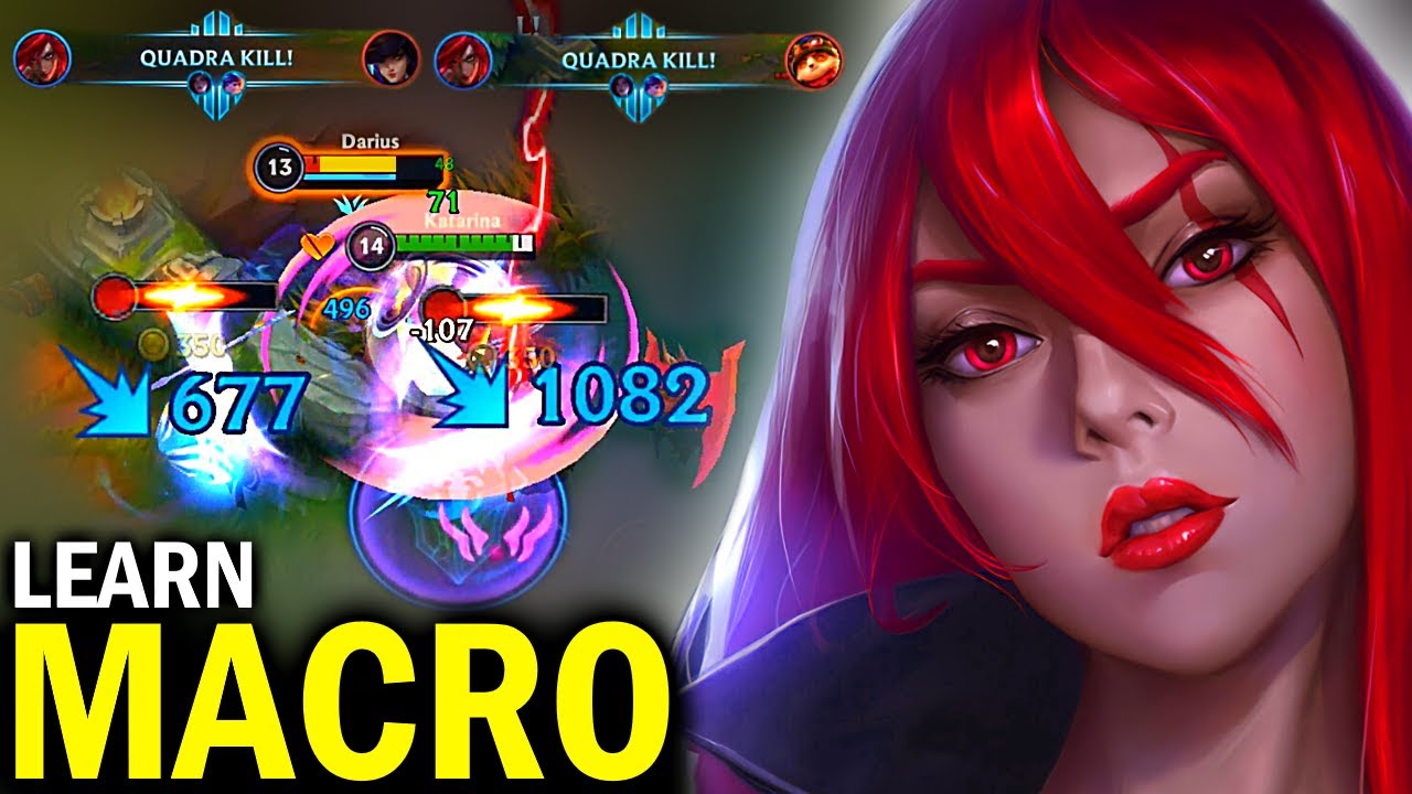 Learn to MICRO & MACRO like a CHALLENGER Katarina | Wild Rift
