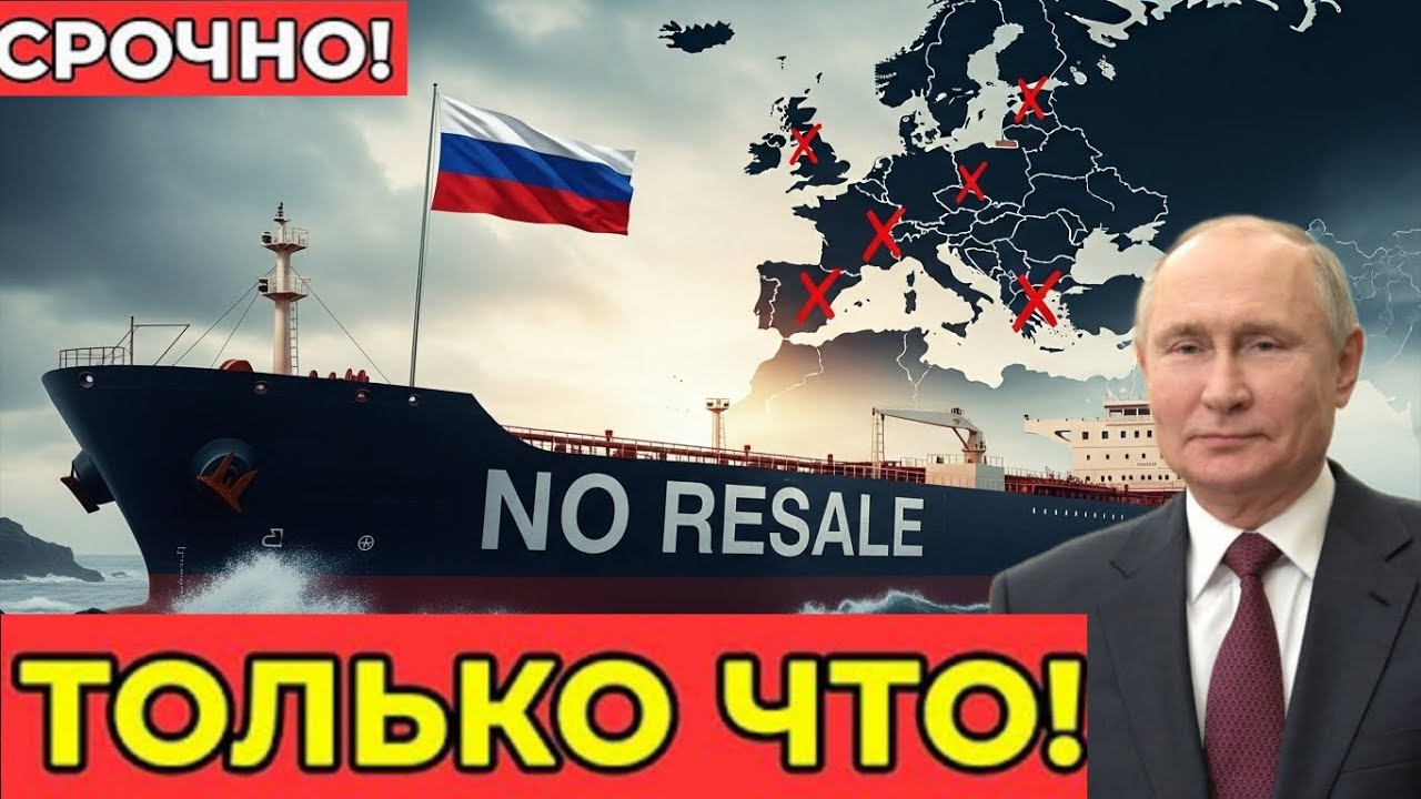 СРОЧНО! РОССИЯ ЗАПРЕТИЛА ПЕРЕПРОДАЖУ НЕФТИ ЧЕРЕЗ СТРАНЫ, НА ТЕРРИТОРИИ КОТОРЫХ РАЗМЕЩЕНЫ ВОЕН...