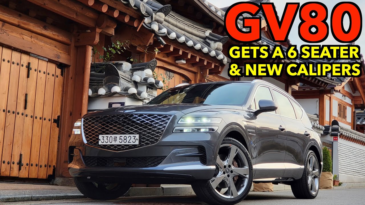 2022 Genesis GV80 6 Seater 3.5T AWD - с приводом, полный обзор