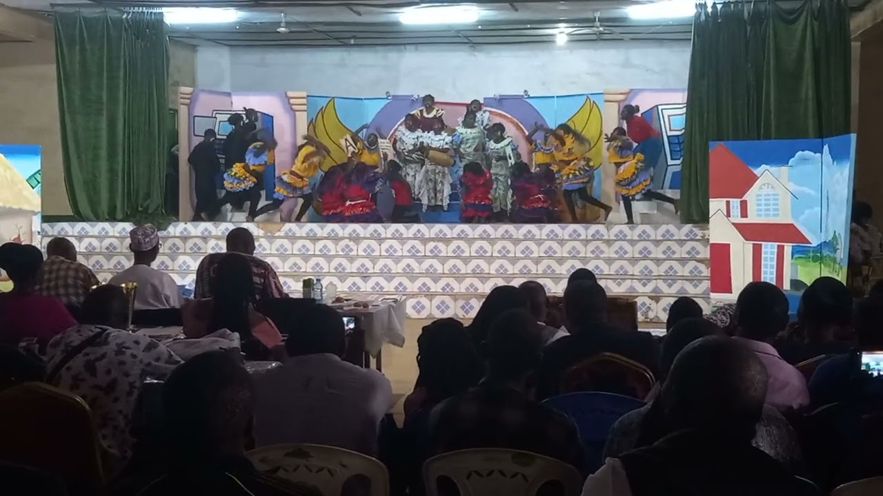 Mbihi Girls School from vihiga County presenting cultural creative dance western regionals drama