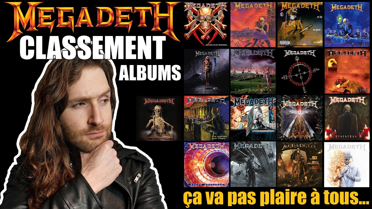 Megadeth : mon classement des albums… ça va faire débat !