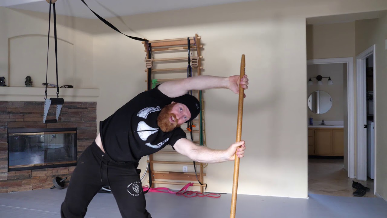 Broomstick Shoulder Mobility Sequence