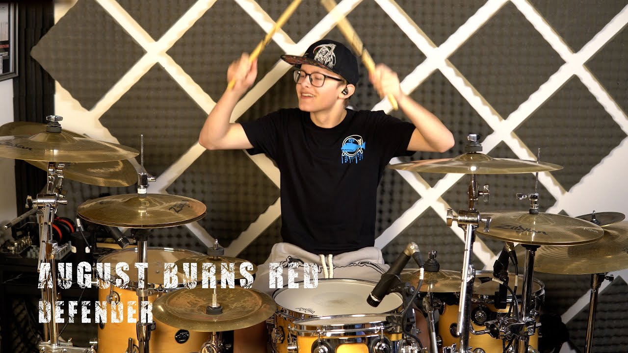 August Burns Red - Defender - Drum Cover Playthrough by Nikodem Hodur #drumcover