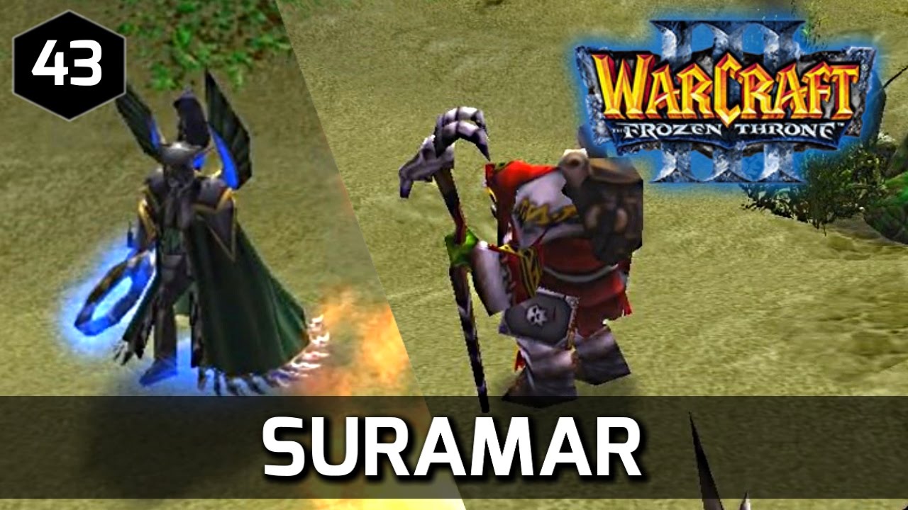 Warcraft 3 Story ► Maiev Finds Suramar & Drak'Thul - Night Elf Campaign