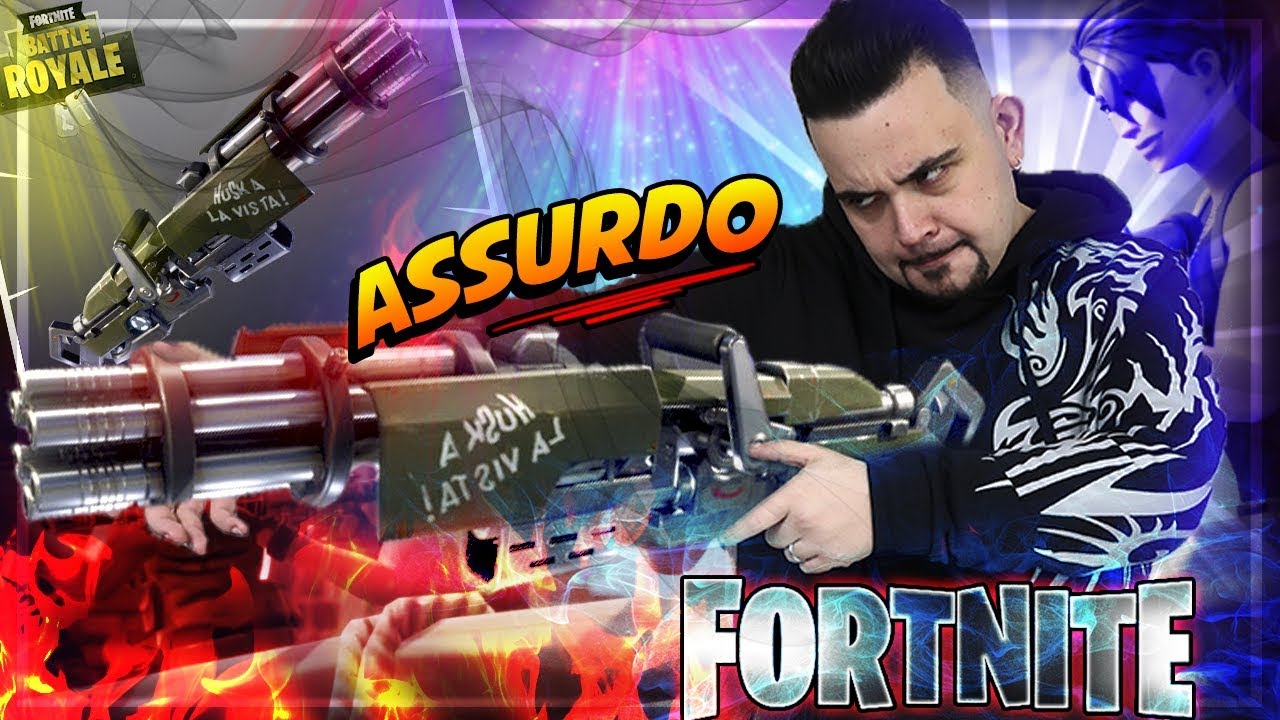 FORTNITE : 100.000 Like o 100.000 Dislike , La Mini Gun - Partita Leggendaria