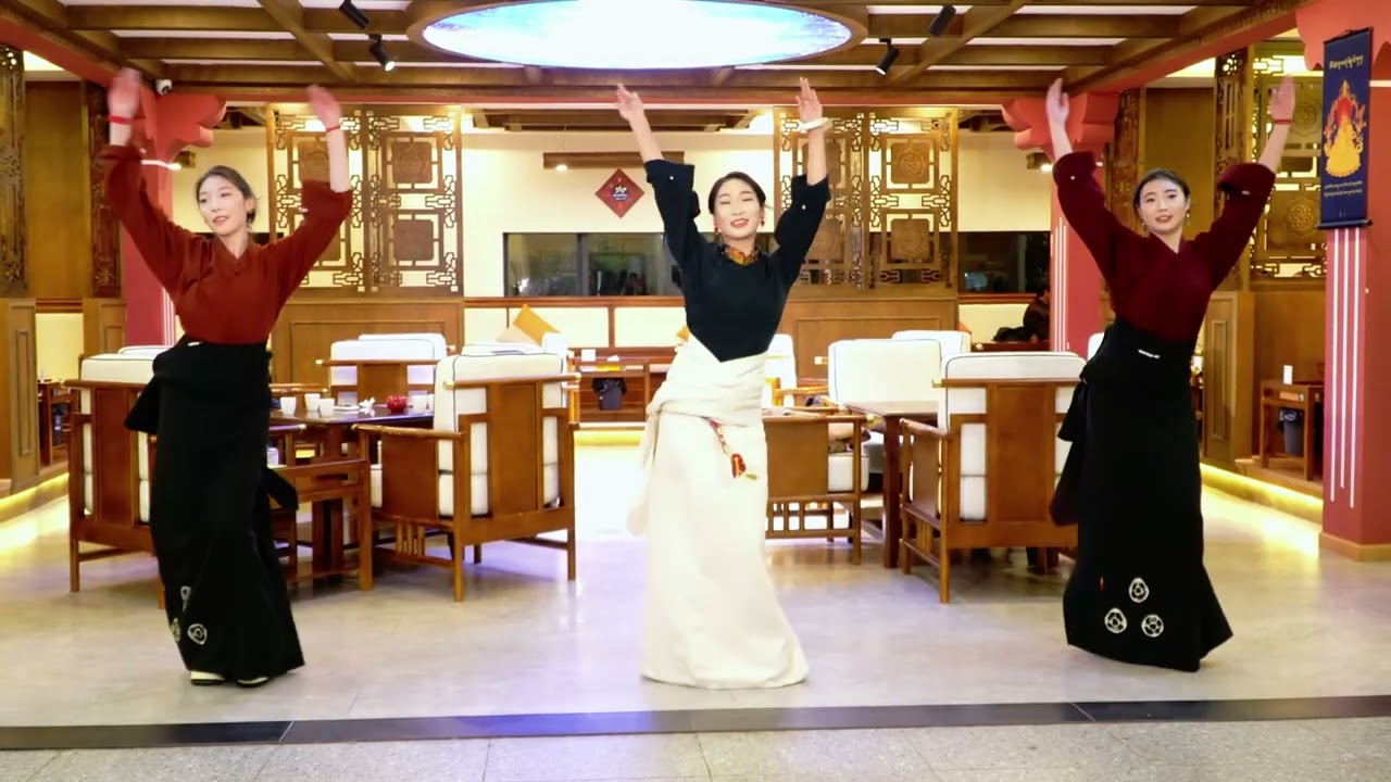 嘎青《马叫之音12》第一段🌹Tibetan dance 💖  tibetan guozhuang dance💖tibetan song💖
