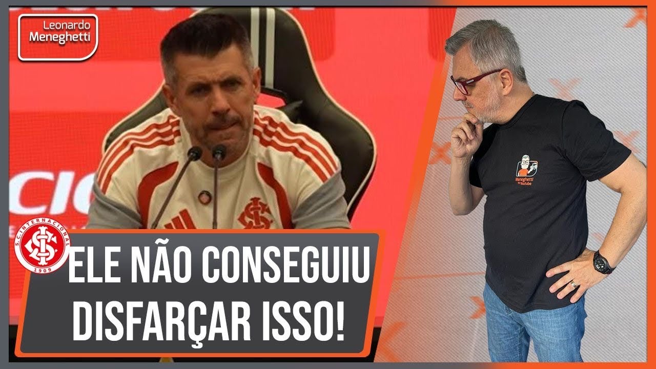 Pela primeira vez Pezzolano escancarou isso!
