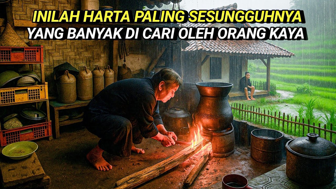 IMPIAN TERMAHAL ADA DISINI, HIDUP DI DESA RUMAH TENGAH SAWAH AIR MELIMPAH