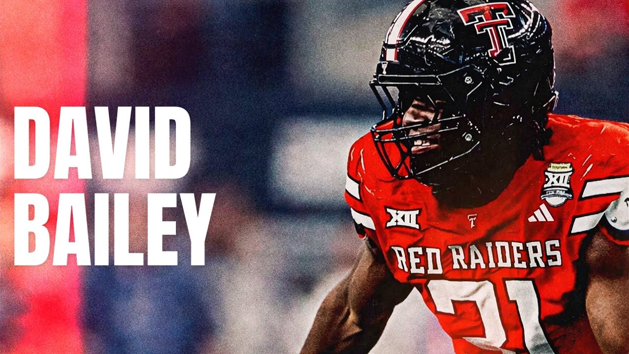 David Bailey Texas Tech Highlights | Best Edge Rusher In The NFL Draft?!👀🔥