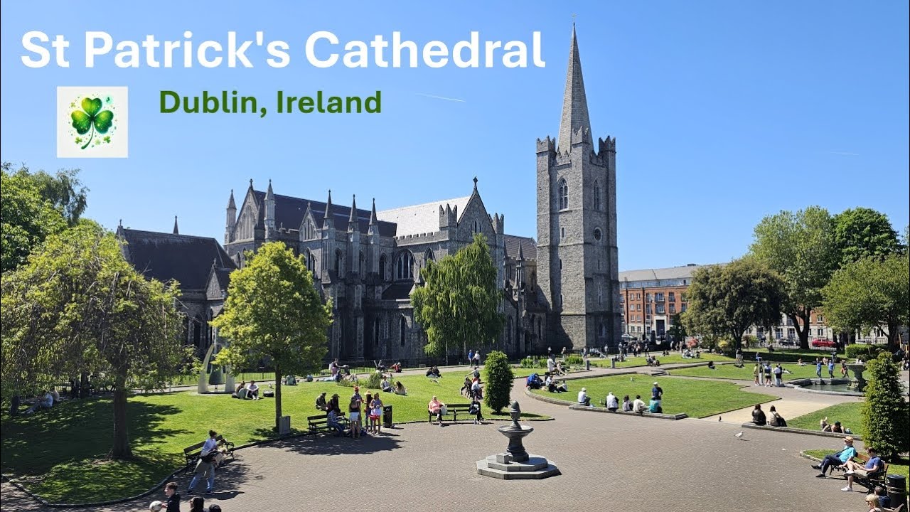 St Patrick's Cathedral - Dublin, Ireland #cathedral #dublin #ireland #wanderlust #travel #4k
