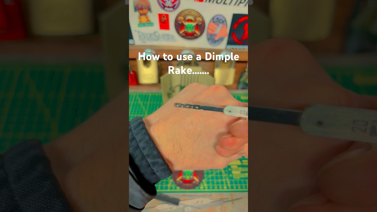 (404)How to use the dimple rake…
