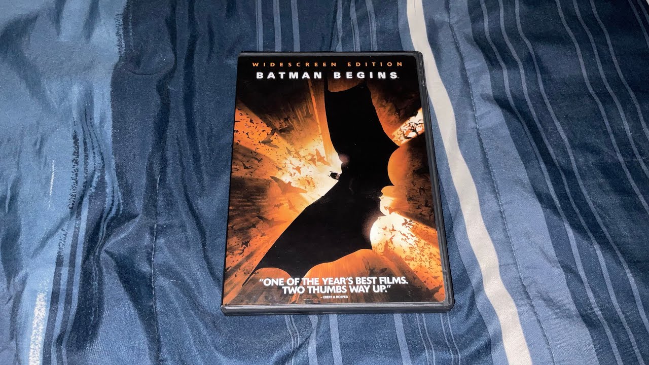 Opening to Batman Begins 2005 DVD (Widescreen version)