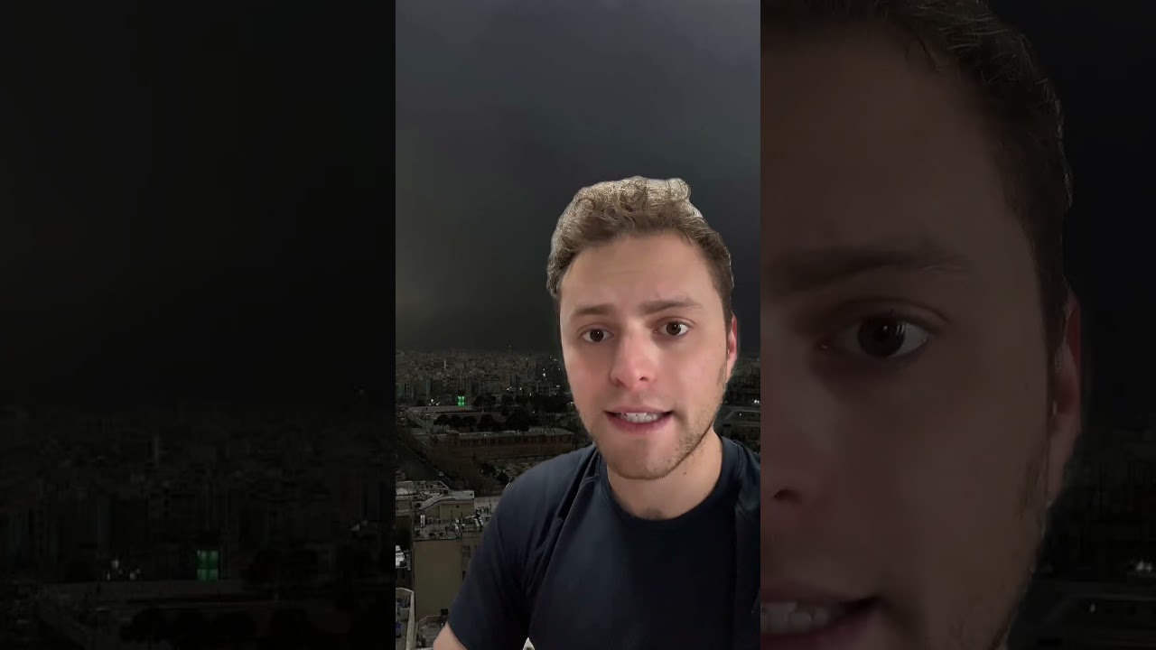 Black smoke and rain engulfs Iran as Switzerland says United States and Israel are violating law.