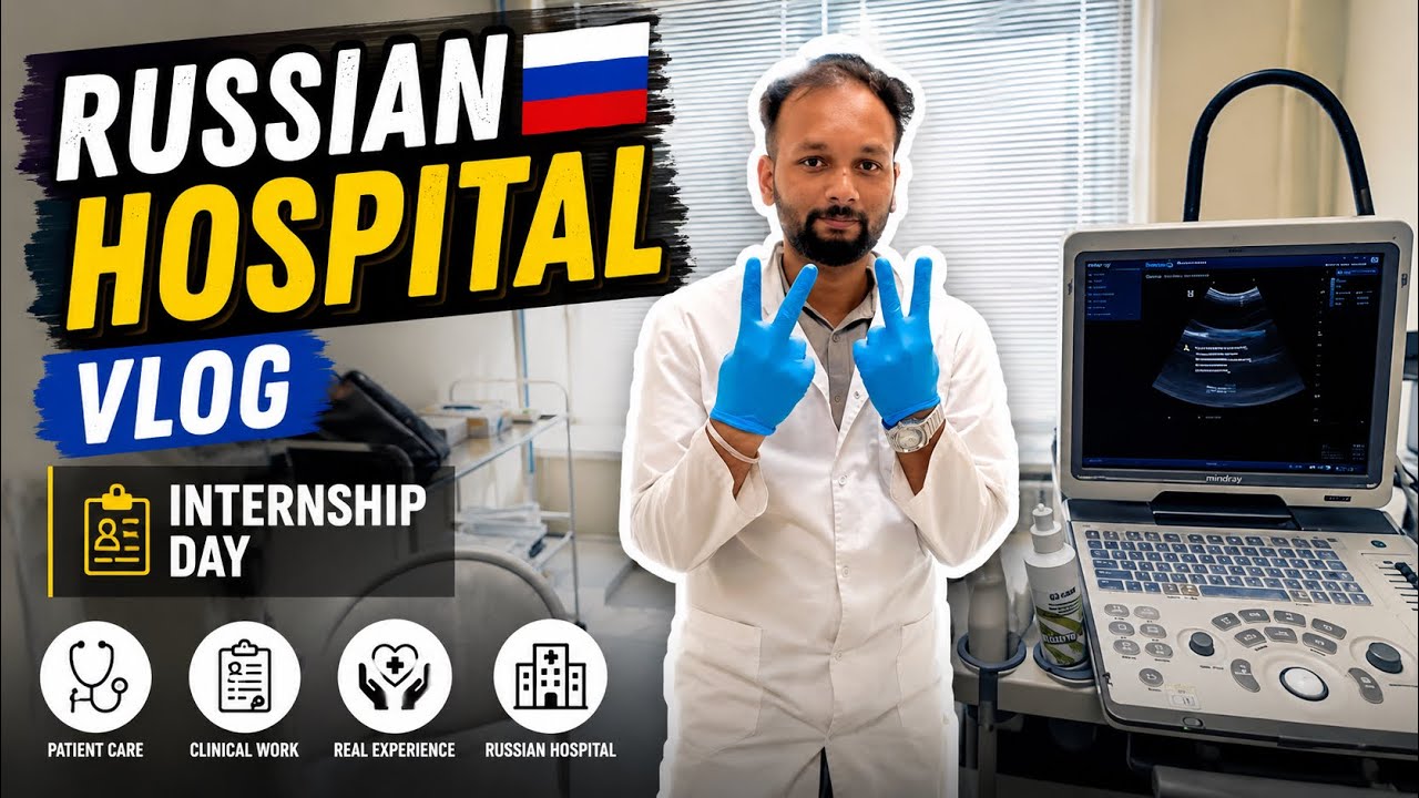 MBBS Russia | Tver State Medical University | Hospital Vlog | Internship | 2025