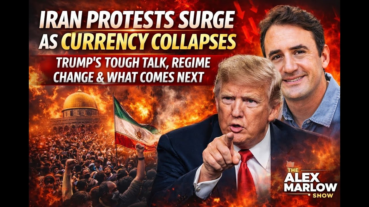 Iran Protests Surge as Currency Collapses | Trump’s Tough Talk, Regime Change & What Comes Next