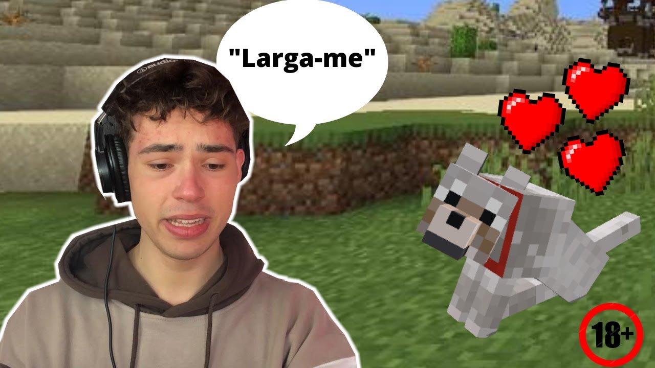 O cão queria ACASALAR comigo!!🔥😱