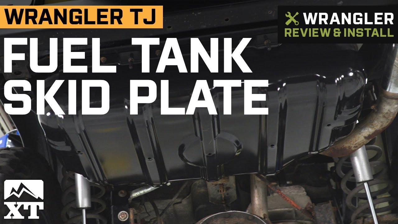 Jeep Wrangler TJ Fuel Tank Skid Plate Review & Install