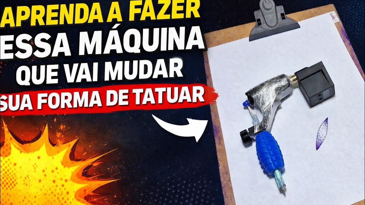 Aprenda a fazer esse mecanismo que vai mudar sua forma de tatuar!!!