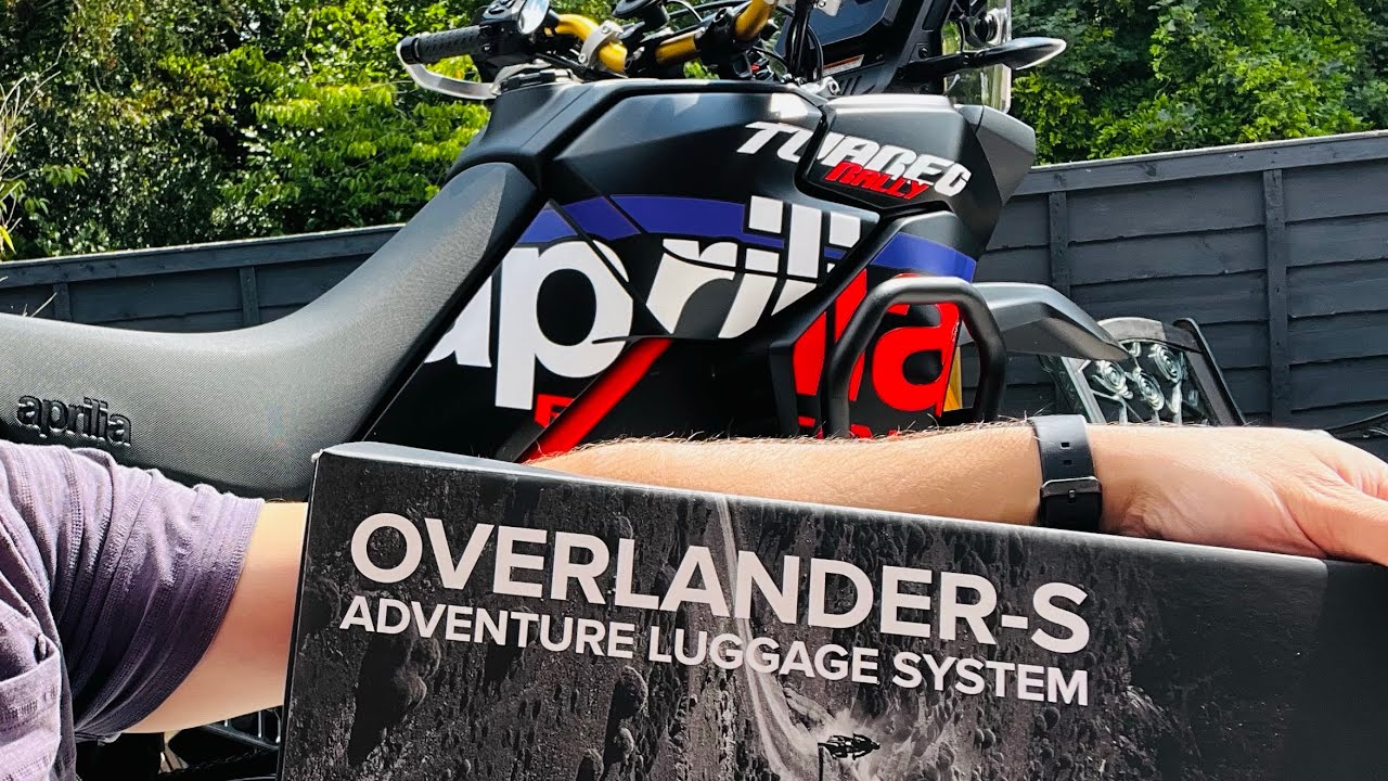 Aprilia Tuareg 660 / Tuareg 660 Rally with Kriega OS luggage WITH PERUN MOTO RACK
