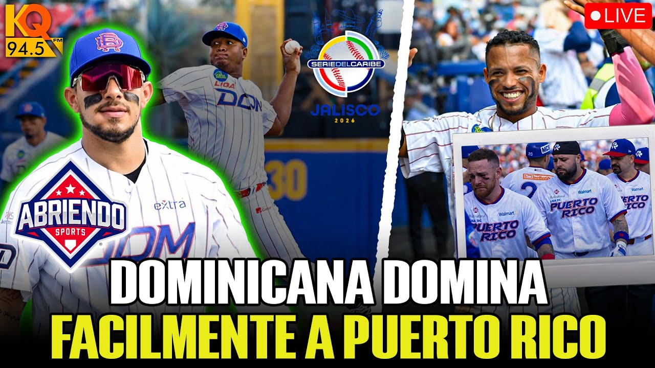 🔴EN VIVO: DOMINICANA DOMINA A PUERTO RICO Y SE COLOCA 2-0 EN SERIE DEL CARIBE 2026🔥