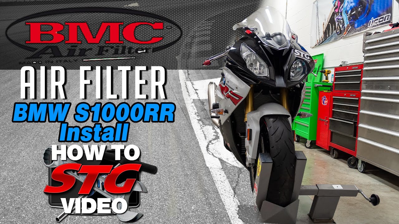 2020 Project Bike 2018 BMW S1000RR BMC Air Filter Install | Sportbike Track Gear