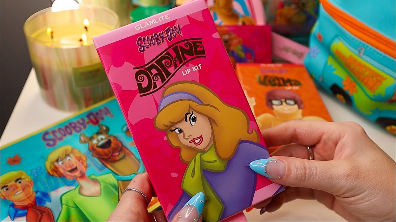 ASMR | Glamlite x Scooby-Doo Collection Unboxing 🔎🌼