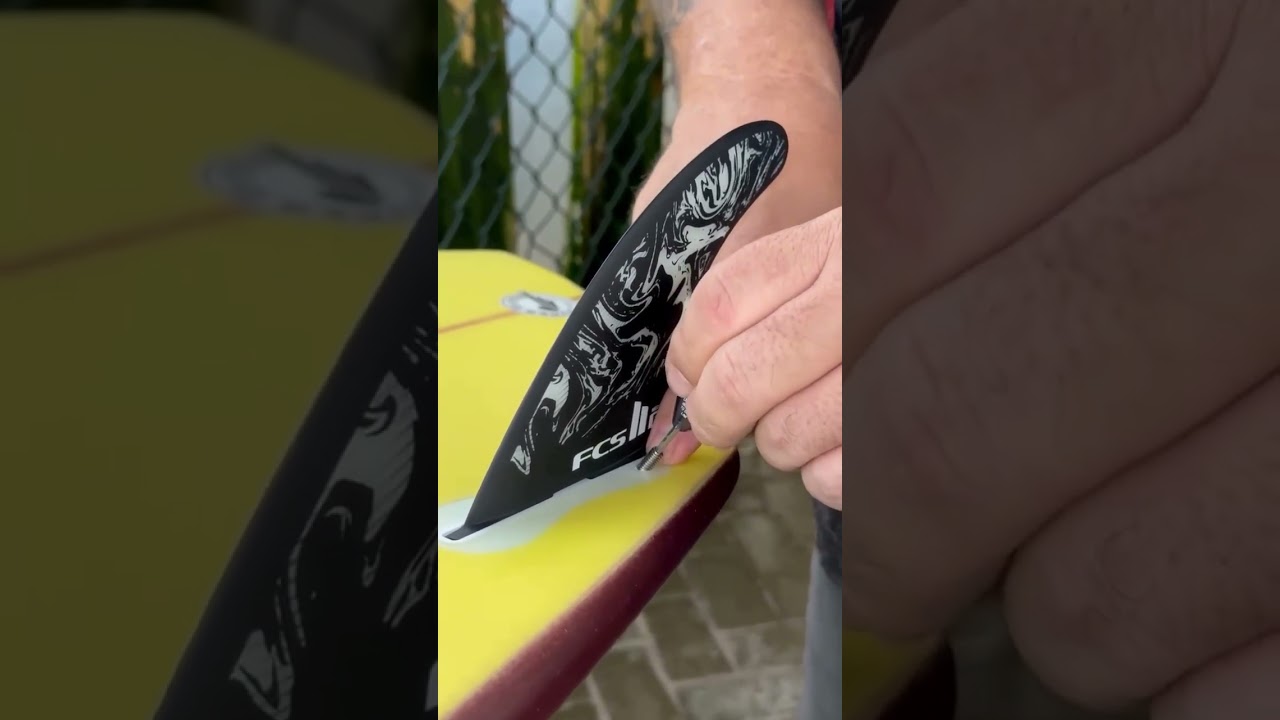 Diferen&ccedil;a entre parafusos quilha FCS e FUTURES para pranchas de surf