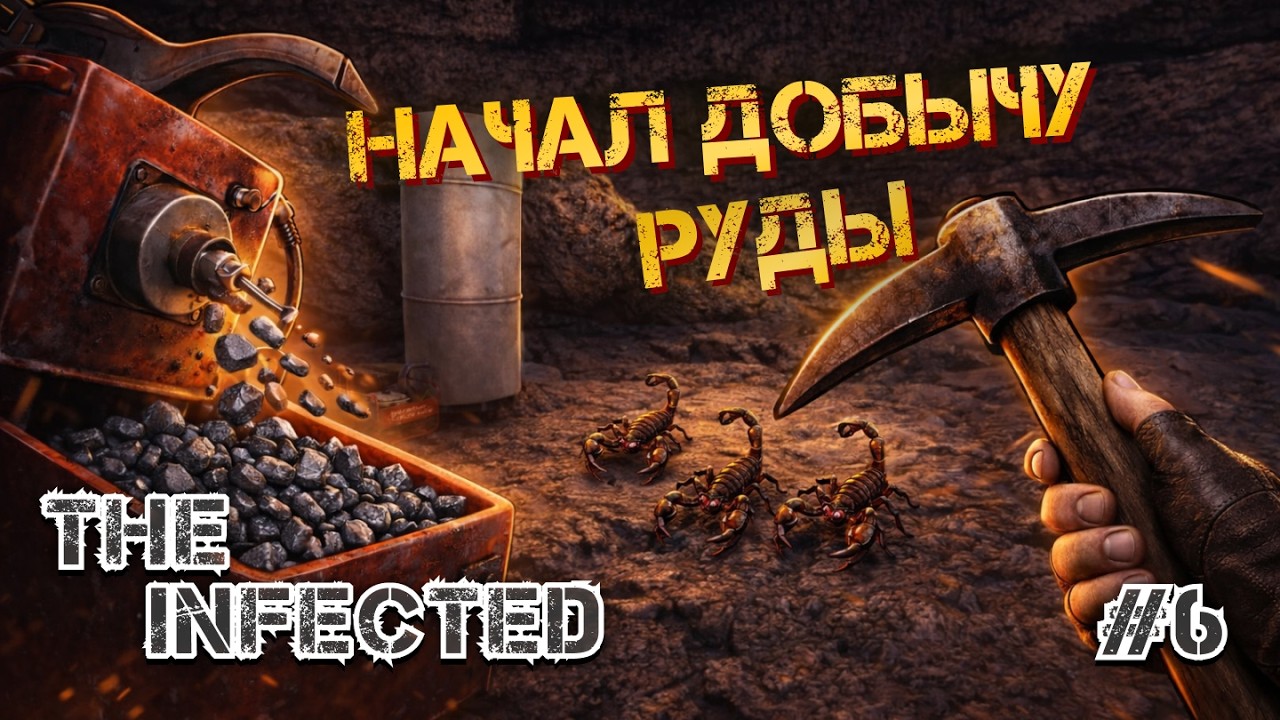 ОТПРАВИЛСЯ НА ДОБЫЧУ РУДЫ В ПЕЩЕРУ! - The infected #6