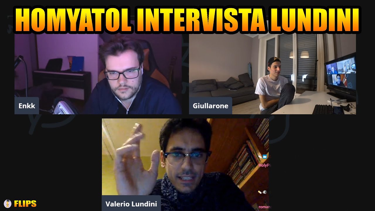 HOMYATOL INTERVISTA LUNDINI | HOMYATOL LIVE