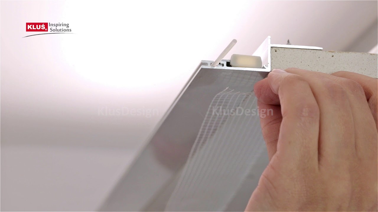 KLUS LLC - the NISA-KRA extrusion creates a backlit niche with a thin edge