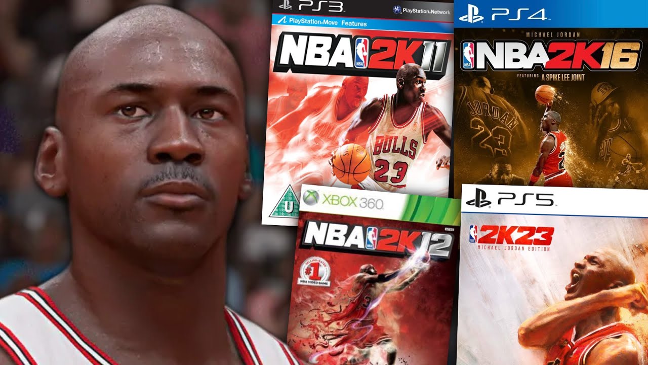 Я играл ВСЕ NBA 2K с Майклом Джорданом на обложке