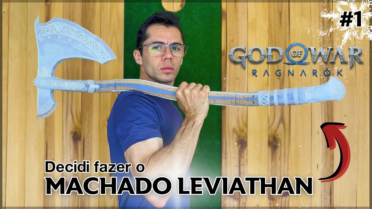 MACHADO LEVIATHAN COSPLAY (GOD OF WAR ) DIY.