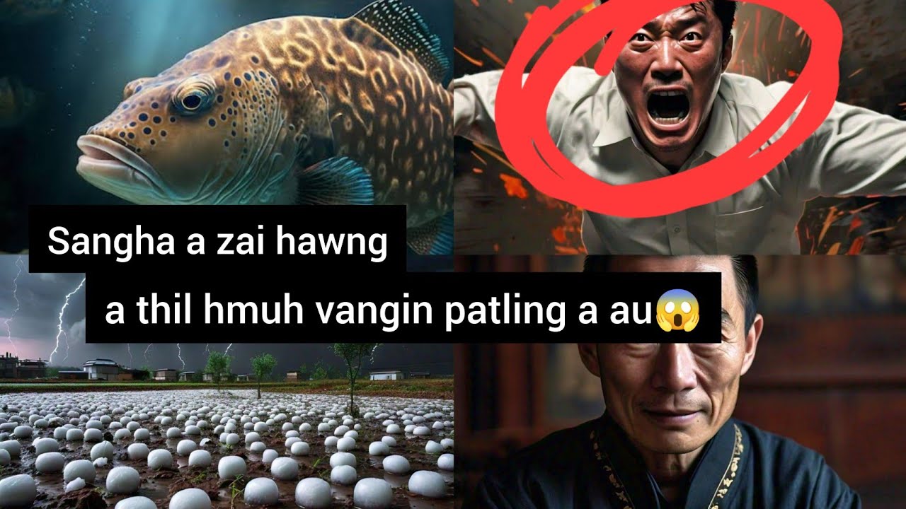 Sangha a zai hawng a thil hmuh vangin a au chhuak 🤯😱 Mak si tak si