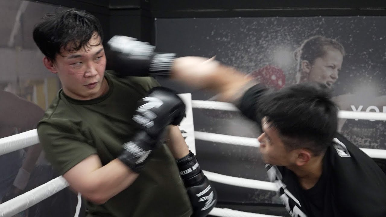 [상남자풀스파링] 울산대장 황정욱 VS 특전사 박정환