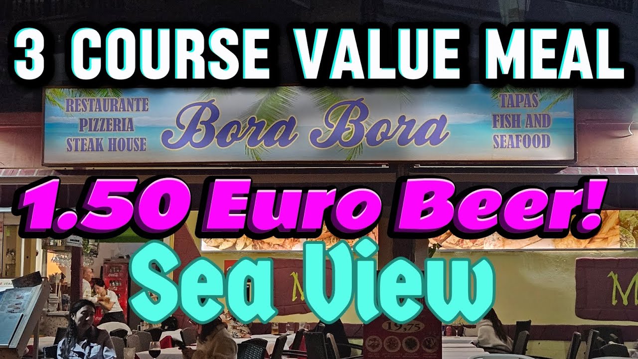 BARGAIN Food and Drinks in Tenerife!