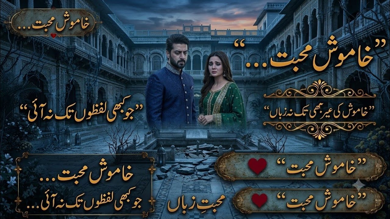Khamoosh Mohabbt/ Urdu novel 