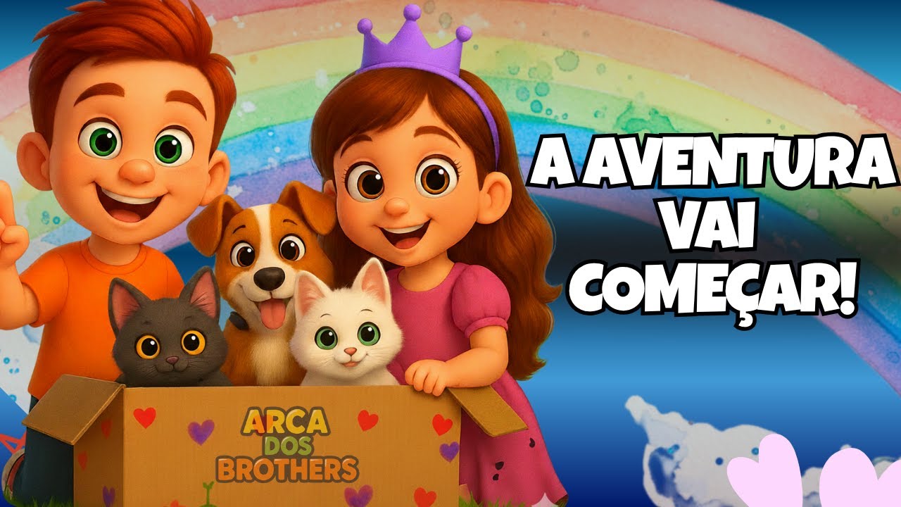Transformamos Uma Caixa de Papelão na Arca de Noé - Arca dos Brothers.