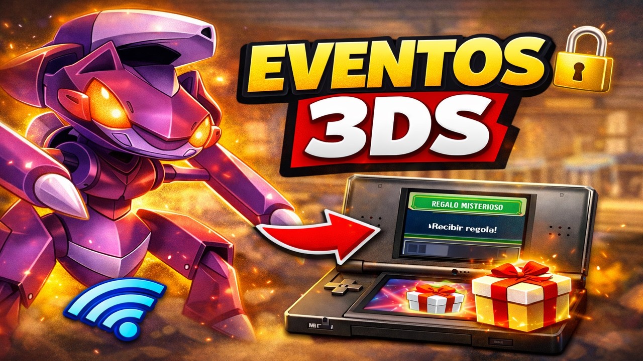 CONSIGUE CUALQUIER EVENTO OFICIAL de POKÉMON en tu NINTENDO 3DS