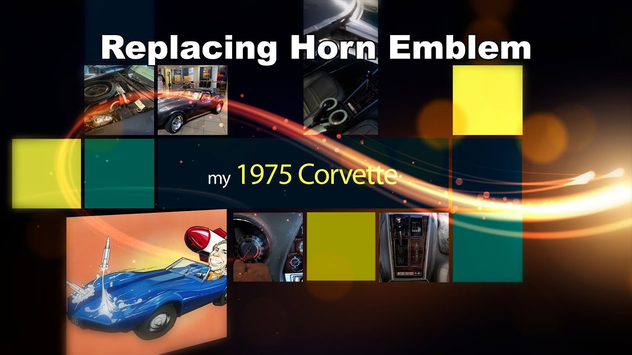 How to Replacement Horn Button/Cap on 1975 C3 Corvette