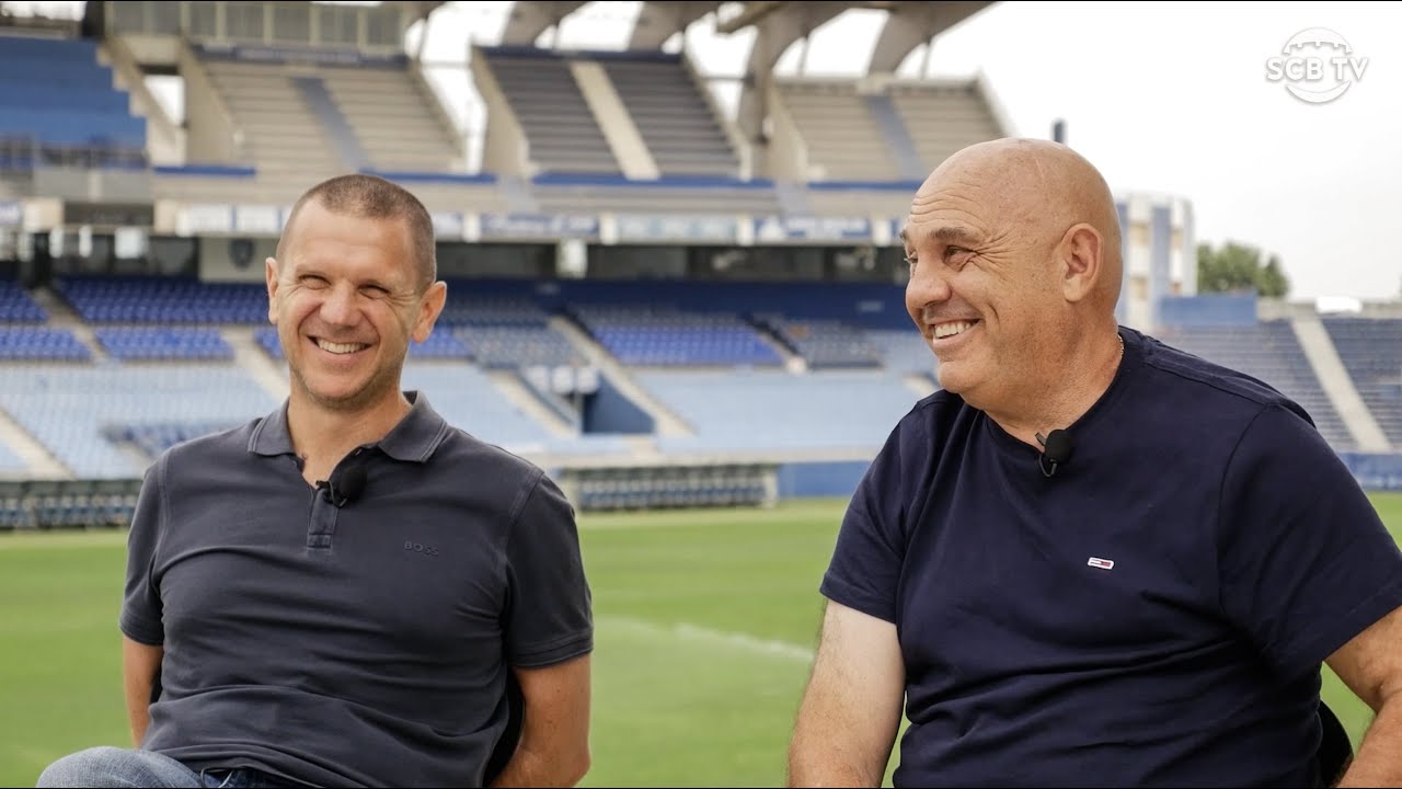Entretien avec le Président C. Ferrandi et le Coordinateur Sportif F. Antonetti