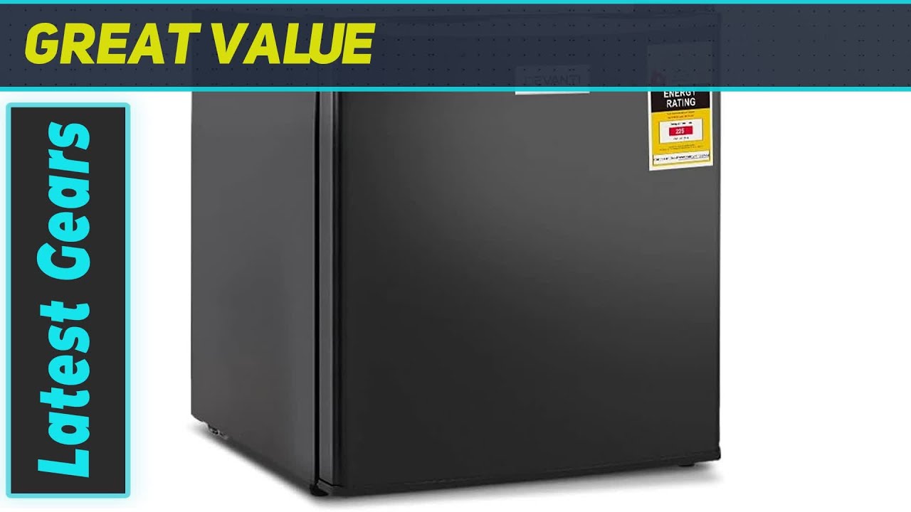 Devanti 48L Portable Mini Bar Fridge - Black | Compact Cooling Solution