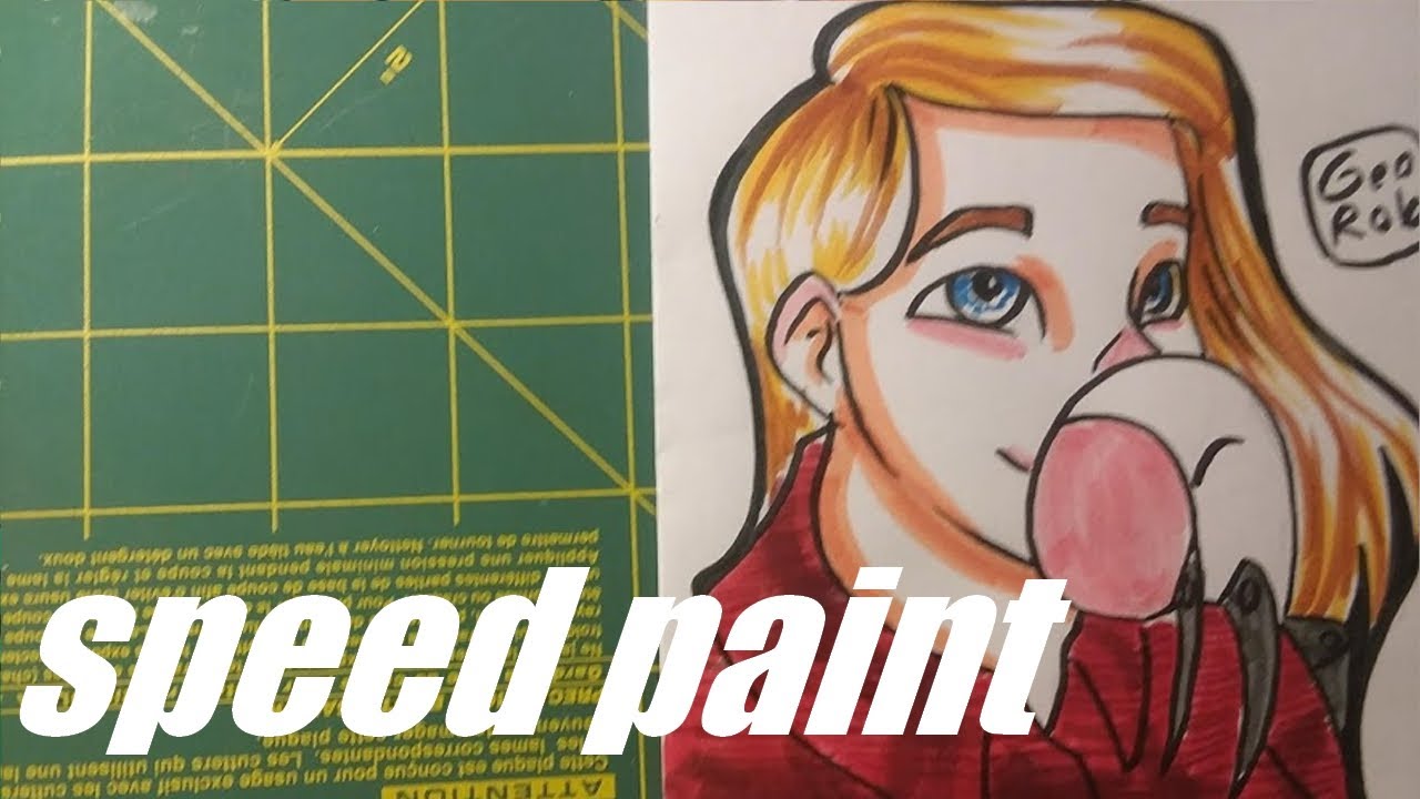 Sock puppet parasite speed paint■GeoRob■