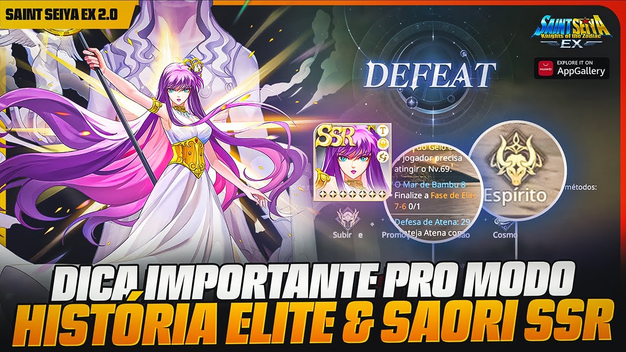 🌟 SAINT SEIYA EX: SAIBA COMO DESTRAVAR NO MODO HISTÓRIA ELITE E GUIA SOBRE O SISTEMA DE SUPERAÇÃO 🌟