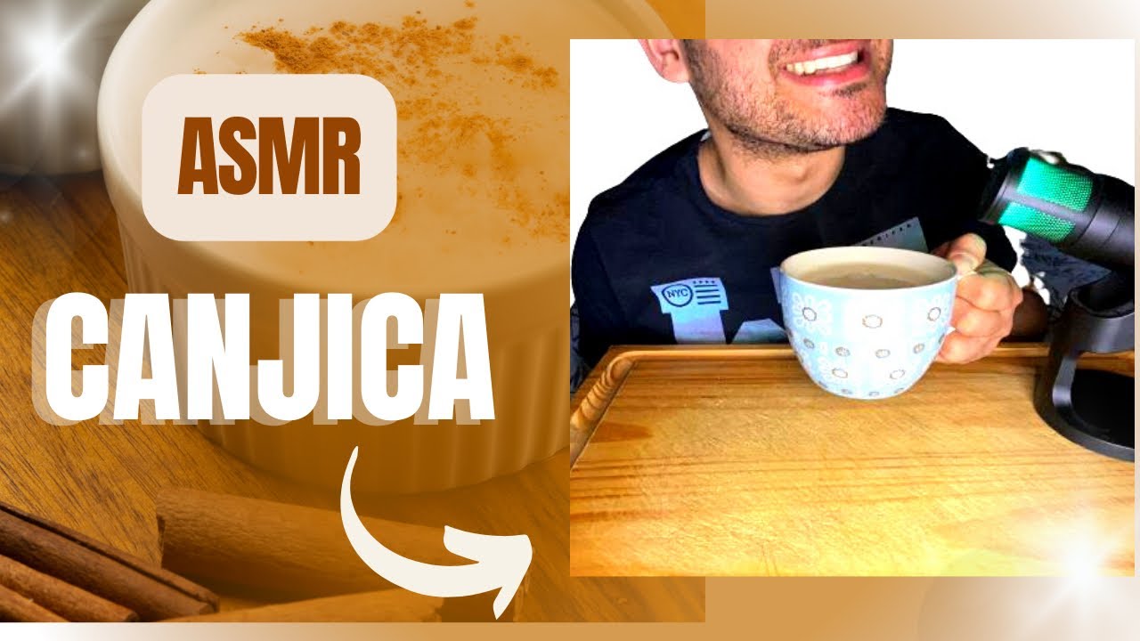 ✅COMENDO CANJICA MUKBANG ASMR