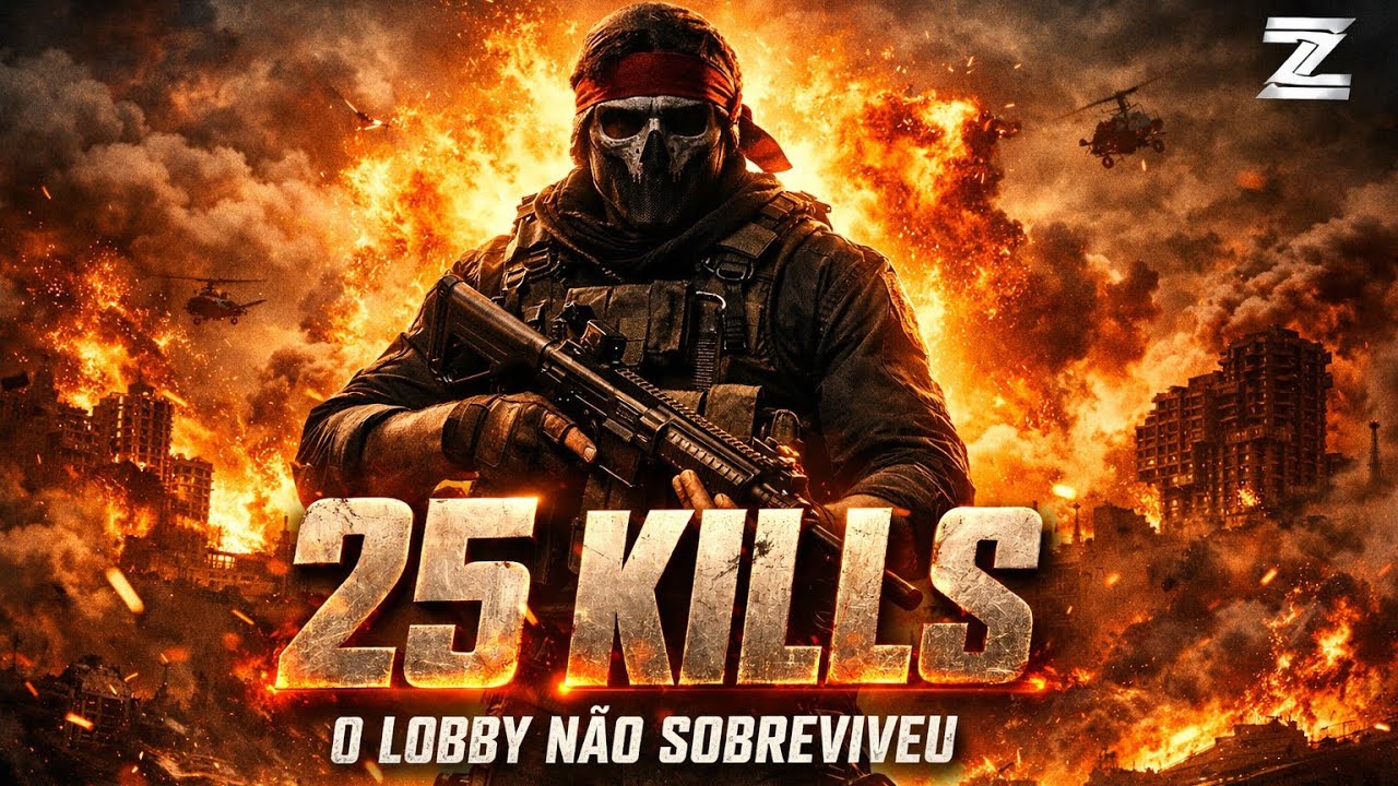 PARECE FILME 😳🔥 25 KILLS INSANAS NO WARZONE SQUAD!