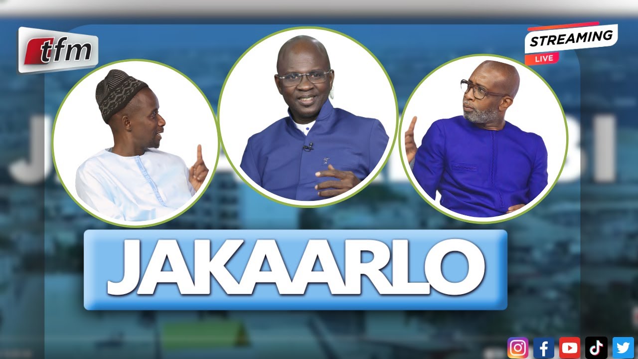 🚨🚨TFM LIVE  : JAKAARLO BI avec Pape Abdoulaye DER et sa team - 17 octobre 2025