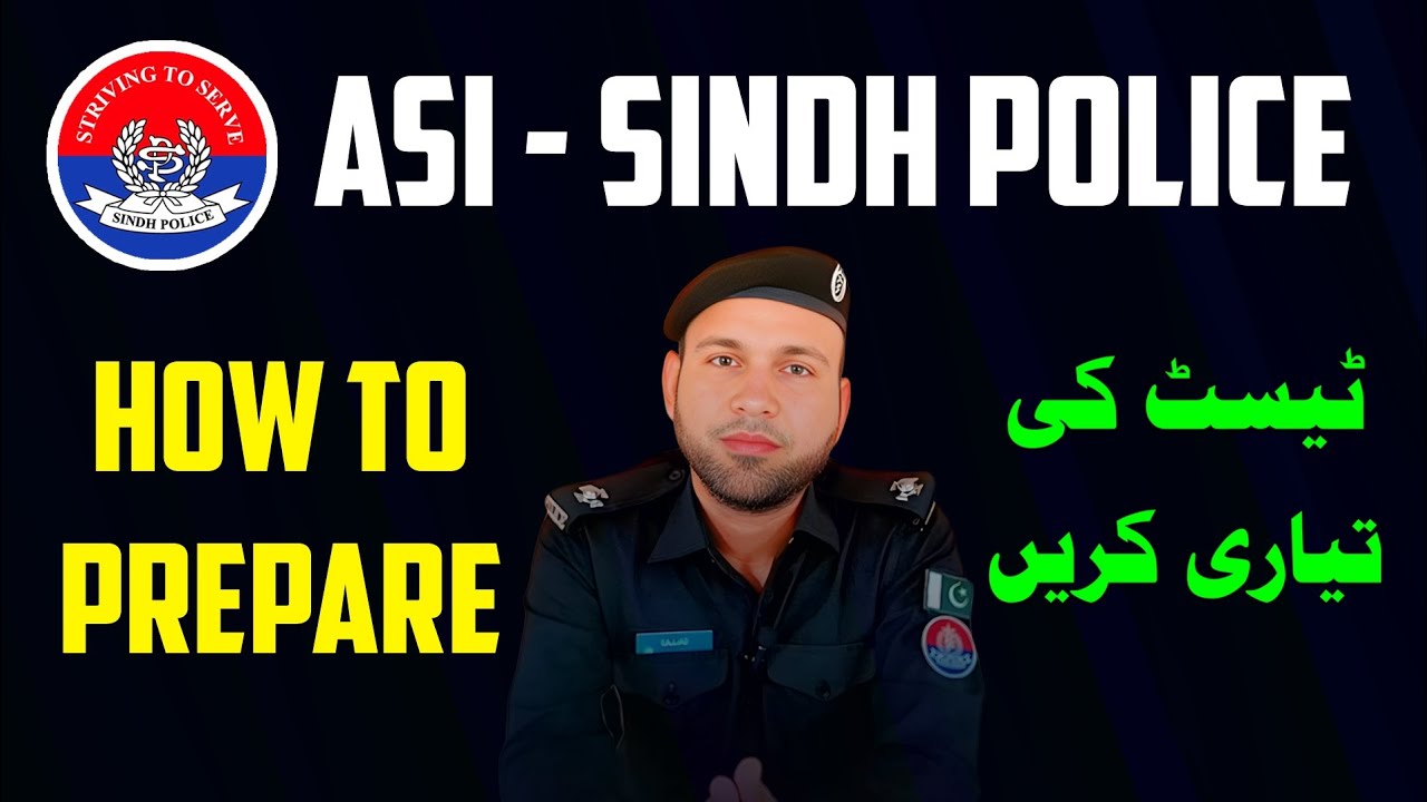 ASI Jobs 2024 Test Preparation | How to Prepare for ASI Sindh Police Jobs | SPSC ASI JOBS 2024